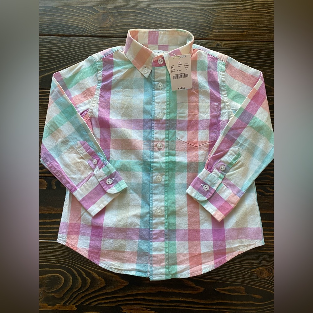 J. Crew - Crewcuts toddler 2T button down shirt